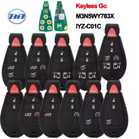 Heynes M3N5WY783X ID46 PCF7953 1YZ-C01C 433MHz Keyless Go Car Remote Key For Jeep Grand Cherokee Dod