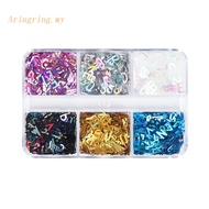 ARIN English Letters Glitter Sequins Flakes Resin UV Epoxy Mold Fillings Nail Art Decorations DIY Crafts Jewelry Making