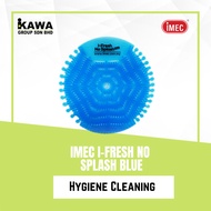 IMEC i-Fresh No Splash Blue – Scented Urinal Screen Mat Deodorizer Rose Fragrance