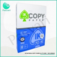 IK A4 70 GSM COPY PAPERnatural 500 SHEET/