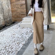 WOOL SKIRT 82-90cm LONG IN MANY COLORS