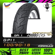 TAYAR COUGAR TUBELESS TYRE GPI1 100/90-18