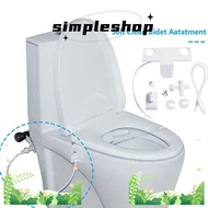 SIMPLE Smart Toilet Seat, Fresh Water Spray Clean Seat Bidet Toilet Set, Safe Non-Electric Keeping Clean Attachment Irrigator Bathroom