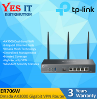 TP Link ER7212PC / ER605 V2 / ER707-M2 / ER706W Omada AX3000 Gigabit VPN Router