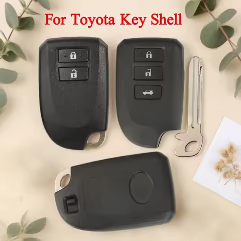 jingyuqin 2/3 Buttons High Quality Smart Remote Control Key Shell Fob For Toyota Yaris Prote Hiace S