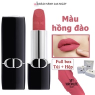 Full màu son thỏi lì Dior Rouge Velvet bản nắp hítSon Dior Addict Lipstick Rouge Shine.Tặng kèm quà