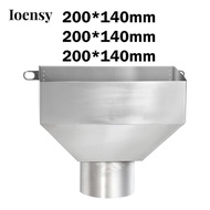 [Ioensy] Drain Gutter Downpipe Adapter Rainwater Catcher Replacement Rainwater Connection