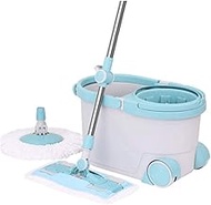 Mop,Spin Mop Bucket System Stainless Steel Spinning Mop Bucket Floor Cleaning System with Microfiber Replacement Head Commemoration Day