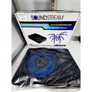 Soundstream 10 inch active subwoofer with Dsp Powered Car Underseat Subwoofer 200 Watts Super flat bass sound SB106AD
