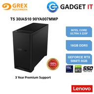 LENOVO LEGION T5 30IAS10 90YA007MMP GAMING LAPTOP (CU5-225F,16GB,512GB SSD,RTX5060TI 8GB,WIN11)FREE 