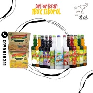 Ding Fong Squash Kordial Ice BLended Flavour Perasa Air Thailand (760ML) 1 kotak (12 botol)  perisa 