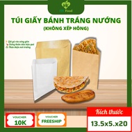 Combo of 1000 Oil-proof Paper Bags for Fried Chicken (side-folded) | SIZE 16x20cm- HK Food- FF