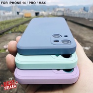 Cre Soft Case Apple Iphone 14 Iphone 14 Plus Iphone 14 Pro Iphone 14 Pro Max Liquid Silicone Slim Skin Candy Macaron (Unit)