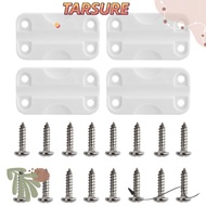 TARSURR 4Pcs/Set Cooler Hinge Replacement, With Screws High Intensity Cooler Hinges, PP Rectangular 