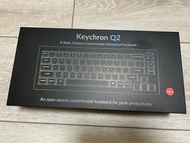 Keychron Q2 65% 客製化機械鍵盤 茶軸 碳黑一般版(無旋鈕)
