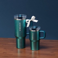 STANLEY 防漏吸管隨手杯 0.88L / 璀璨綠