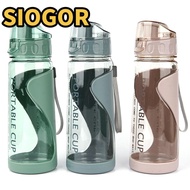SIOGOR 500ml Sports Water Bottle Outdoor Gym  Drinks Mugs