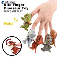 NOBELJIAOO Creative Bite Finger Dinosaur Toy Funny Tyrannosaurus Model Toys With Dino Eggs Children 