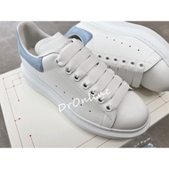 [Domestic Ready Stock] Alexander Mcqueen 22FW Autumn Winter Sky Blue White Shoes Low-Top Shoes