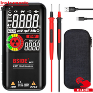 Meterk Instruments BSIDE S20สมาร์ทมัลติมิเตอร์ EMF เครื่องตรวจจับรังสีแม่เหล็กไฟฟ้าหน้าจอสี3.5นิ้ว99