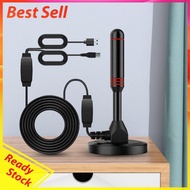 Indoor Amplified DAB Antenna DVB-T2 Portable TV Antenna 30DBI Outdoor Aerial Set