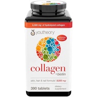 Youtheory Collagen Advanced Formula,Skin, Hair and Nails Enhanced with Vitamin C,6 Grams Collagen Ty