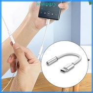 KOK Type C to 3 5mm Headphone Adapter USB C to 3 5mm Audios Dongle Cable Cord 12cm