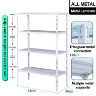 【Bearing 450kg】【Anti-rust】Steel rack Metal rack Heavy Duty Stante Grocery Rack storage rack