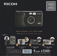全套4款 Ricoh 迷你數碼相機 菲林相機 扭蛋 玩具 CCD 菲林機