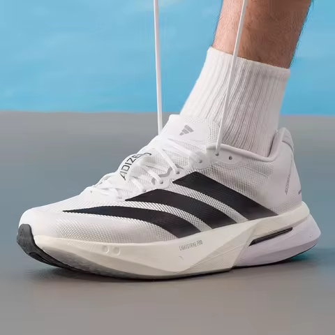 Adidas ADIZERO BOSTON 13 M Running Shoes Original Men's Shoes Lightweight Breathable Fitness Trainin