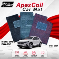 ApexCoil Car Mat Merz EQA250 ( 2022 - 2025 ) Coil Mat Carmat Car Carpet Car Floor Mat Karpet Lantai 
