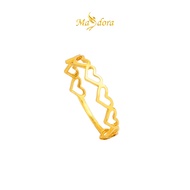 MASDORA 916 Gold Ring Rings Cincin Emas ~ Cincin Linking Hearts (Love) /Linking Hearts (Love) (EMAS 