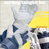 Sarung Tangan Las sarung tangan kerja tukang pelindung sefety alat pertukanganSarung Tangan Las saru