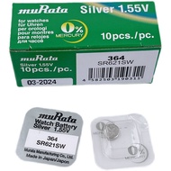 Single Pack Murata muRataSR621SW Watch Electronic 364A/364S/364/LR621/AG1 Button Battery