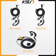 KSUN walkie talkie earphone earpiece for kenwood /baofeng earpiece walkie talkie K/Y Head earpiece