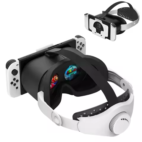 Upgraded VR Headset for Switch OLED/Nintendo Switch Accessories 3D VR Glasses Switch VR Labo Goggles