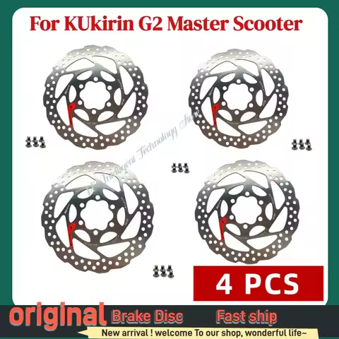 KuKirin 140mm Original Brake Disc with Screws for G2 Master G3 G4 Electric Scooter Compatible Kugook