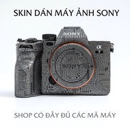 Sony Camera Body Skin 3M Embossed Circuit for Sony ZV-E10 Mark II, A7C Mark, A6000, 6300, 6500, 6600