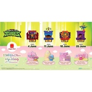 MCDO NINJA TURTLES HAPPY MEAL TOYS