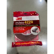 3m Double-Sided Tape Red 4229