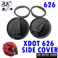 XDOT G626 Helmet Visor /Light Smoke / Cermin Topi / SIDE COVER / XDOT G626 SIDE COVER SET