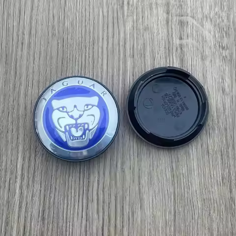 4Pcs 58mm Car Wheel Center Hub Caps Covers for Jaguar XF XJ-S XJ-6 X-Type XE S-Type F-PACE F-Type XK