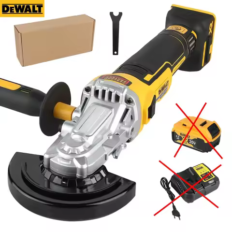 DEWALT DCG405FN 125mm Wireless Brushless Angle Grinder 9000RPM Lithium Battery Compatible Cutting Po