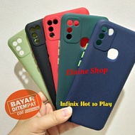 Infinix Hot 10 Play Hot 11 Play X688C Case Softcase Silicon Macaron Casing Infinix Hot 10 Play
