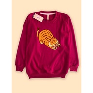 Fat Tiger Sweatshirt Sweater Cute Tiger Chinese new year