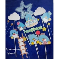 Tuxedosam topper for 7INCH CAKE