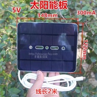 6162 Orang Versi Kuasa Suria Boleh Dicas semula Bank Kuasa Mengecas Pam Udara Kecil 5V Panel Suria 1