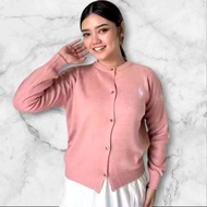 Cardigan Simple HorsePOLO Made of Soft Material - Premium Embroidered Knit Cardigan TrendyPOLO Polo 