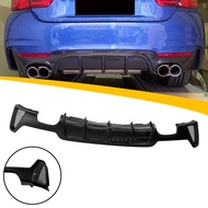 HS Newly Listed ABS Quad Exhaust M Performance Rear Bumper Diffuser Lip For BMW 4 Series F32 F33 F36