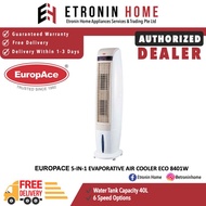 EUROPACE 5-IN-1 EVAPORATIVE AIR COOLER ECO 8401W